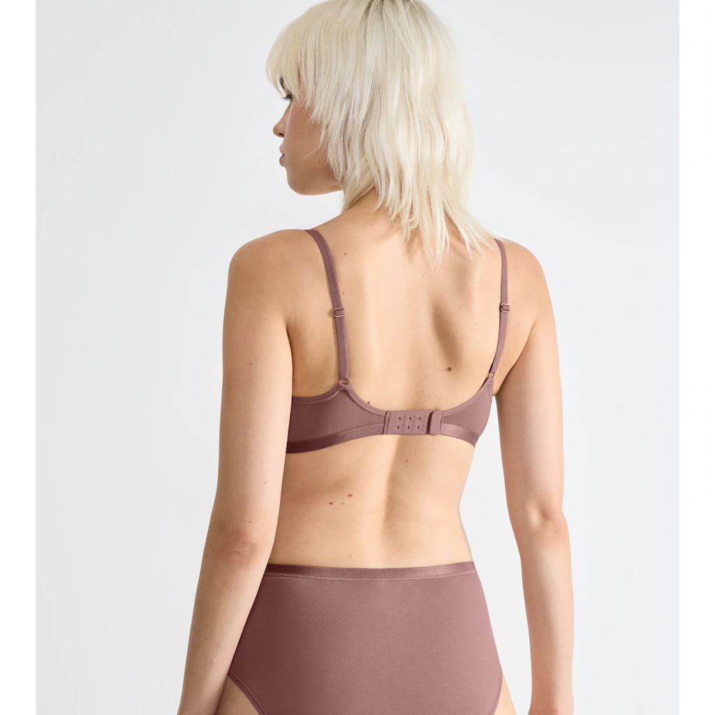 Sloggi Bügel-BH »GO Daily Cotton Soft Bra« Glanzeffekt Details Online Kaufen