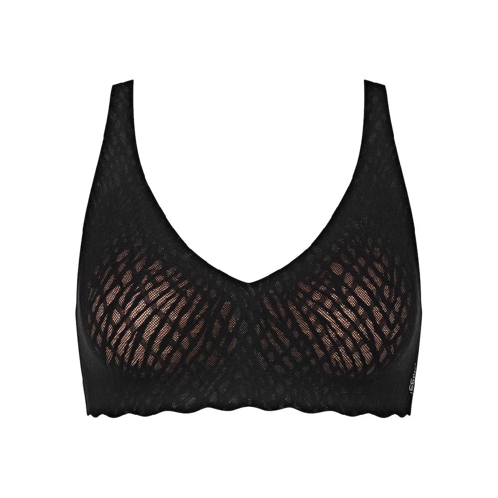 Sloggi Bügelloser BH »ZERO Feel Bliss Soft Bra« Nahtlos Mit Spitzenoptik Online Kaufen