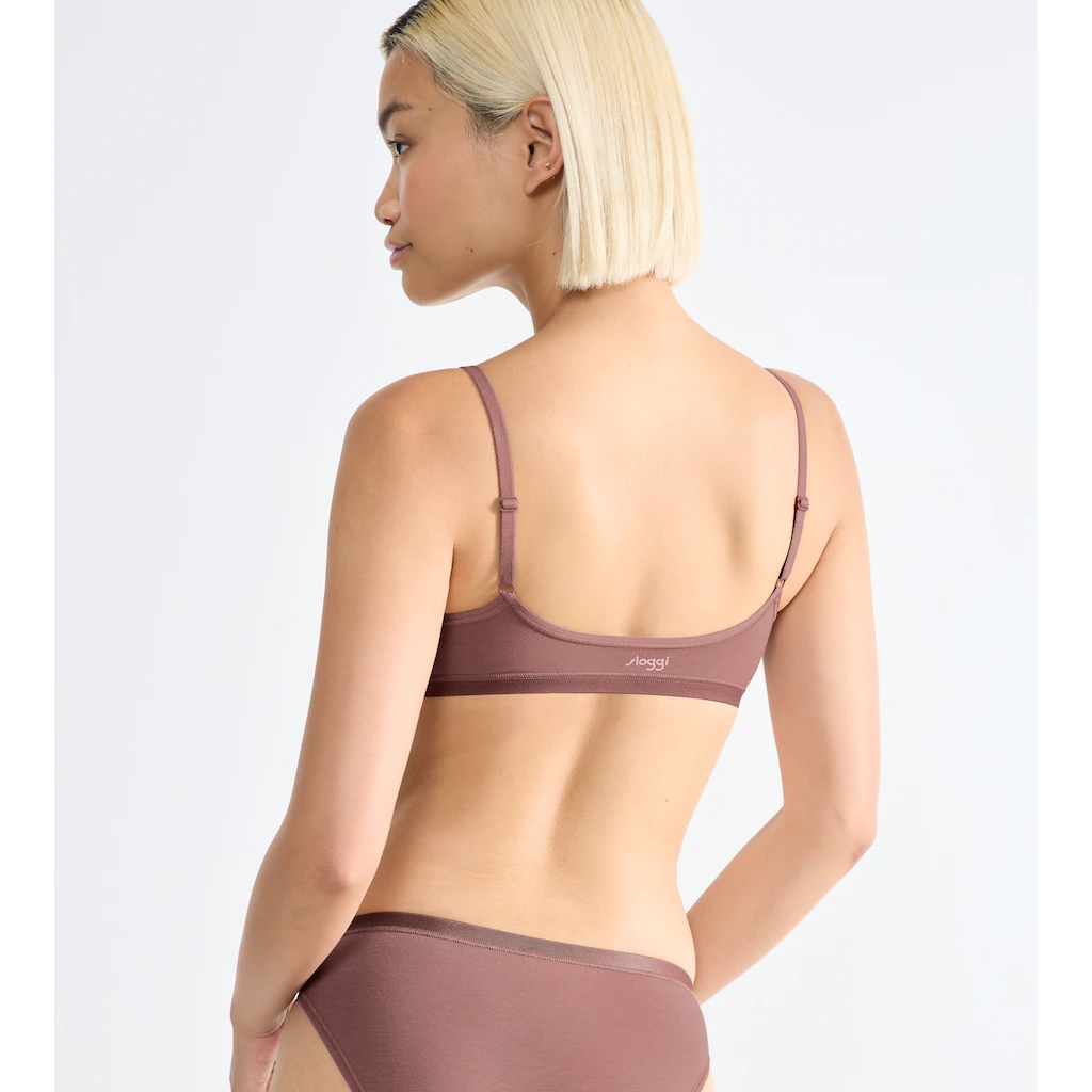 Sloggi Bustier »GO Daily Cotton Top« Glanzeffekt Details Kaufen