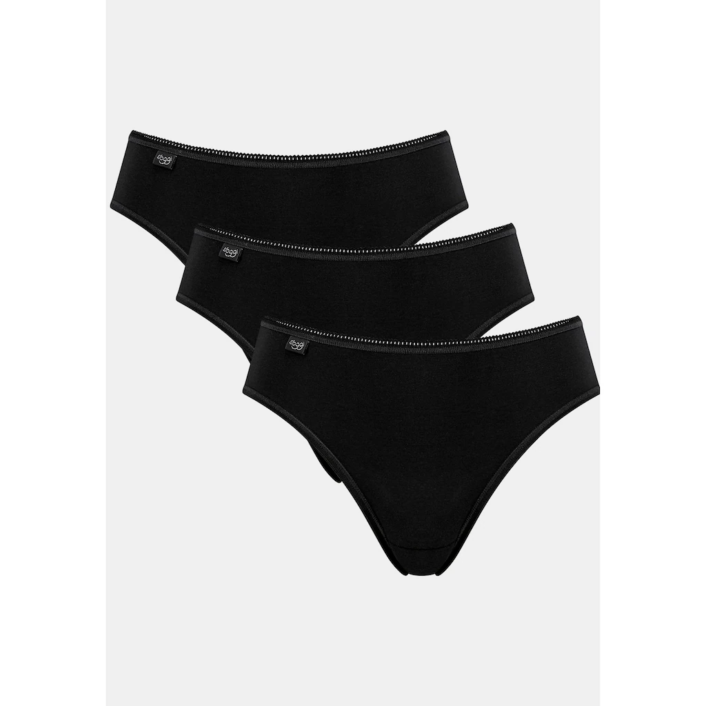 sloggi Jazz-Pants Slips »24/7 Cotton Tai C3P« (3er Pack) hochwertige Verarbeitung mit flachen Nähten angenehmer Elastikbund online kaufen