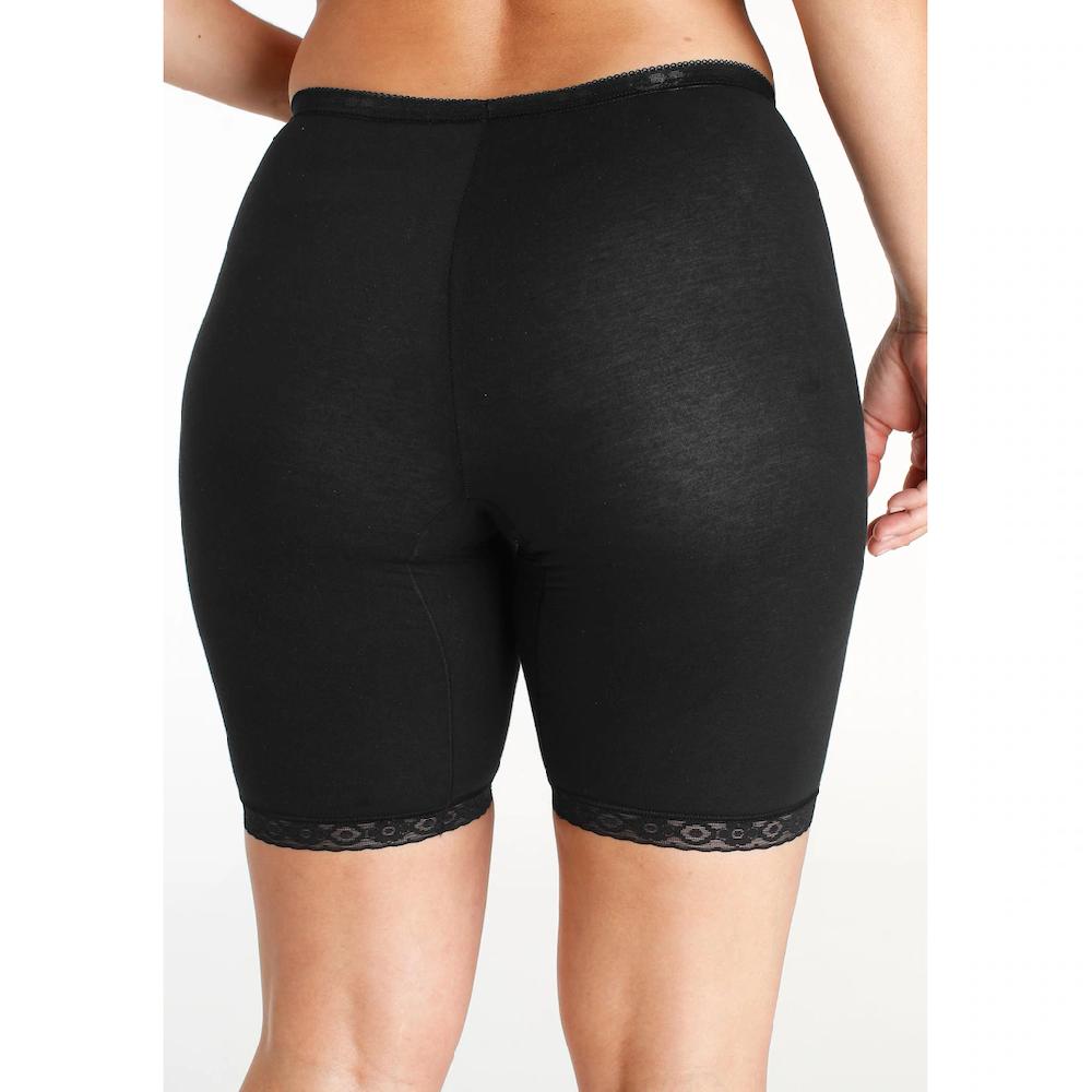 Sloggi Lange Unterhose »Basic+ Long 2P« (2er Pack) Long-Pants Mit Spitzenbesatz Online Kaufen