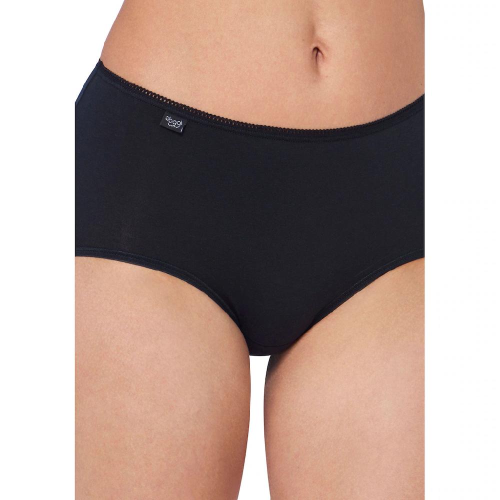 Sloggi Midislip »24/7 Cotton Midi C3P« (3er Pack) Mit Elastischer Mäusezähnchenkante ▷ Für