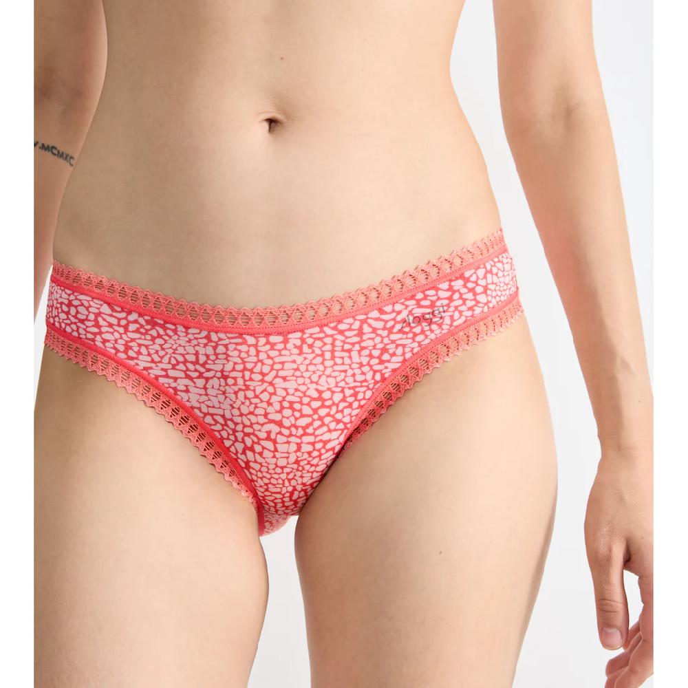 Sloggi Panty »GO Crush Mini C3P« (3er Pack) Spitzendetails