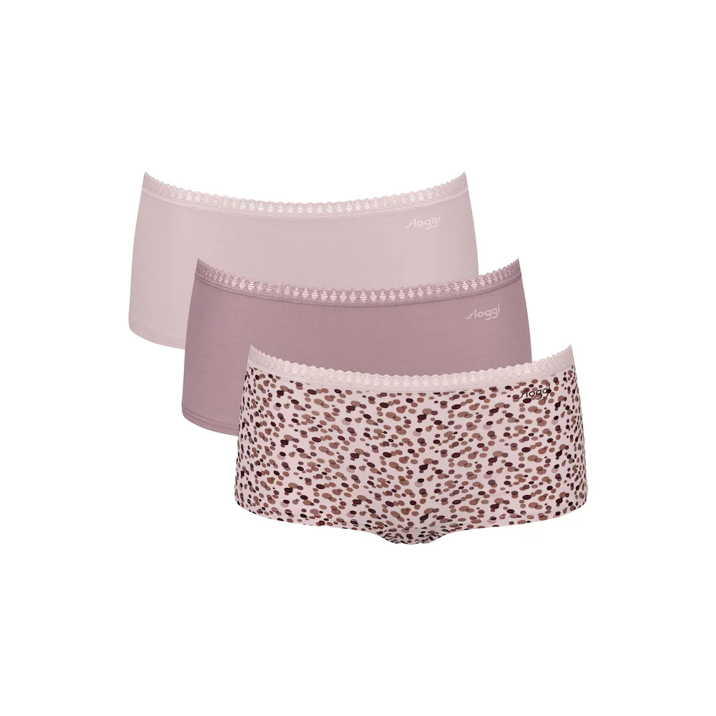 sloggi Panty »Panty GO Crush Short C3P 3er Pack«