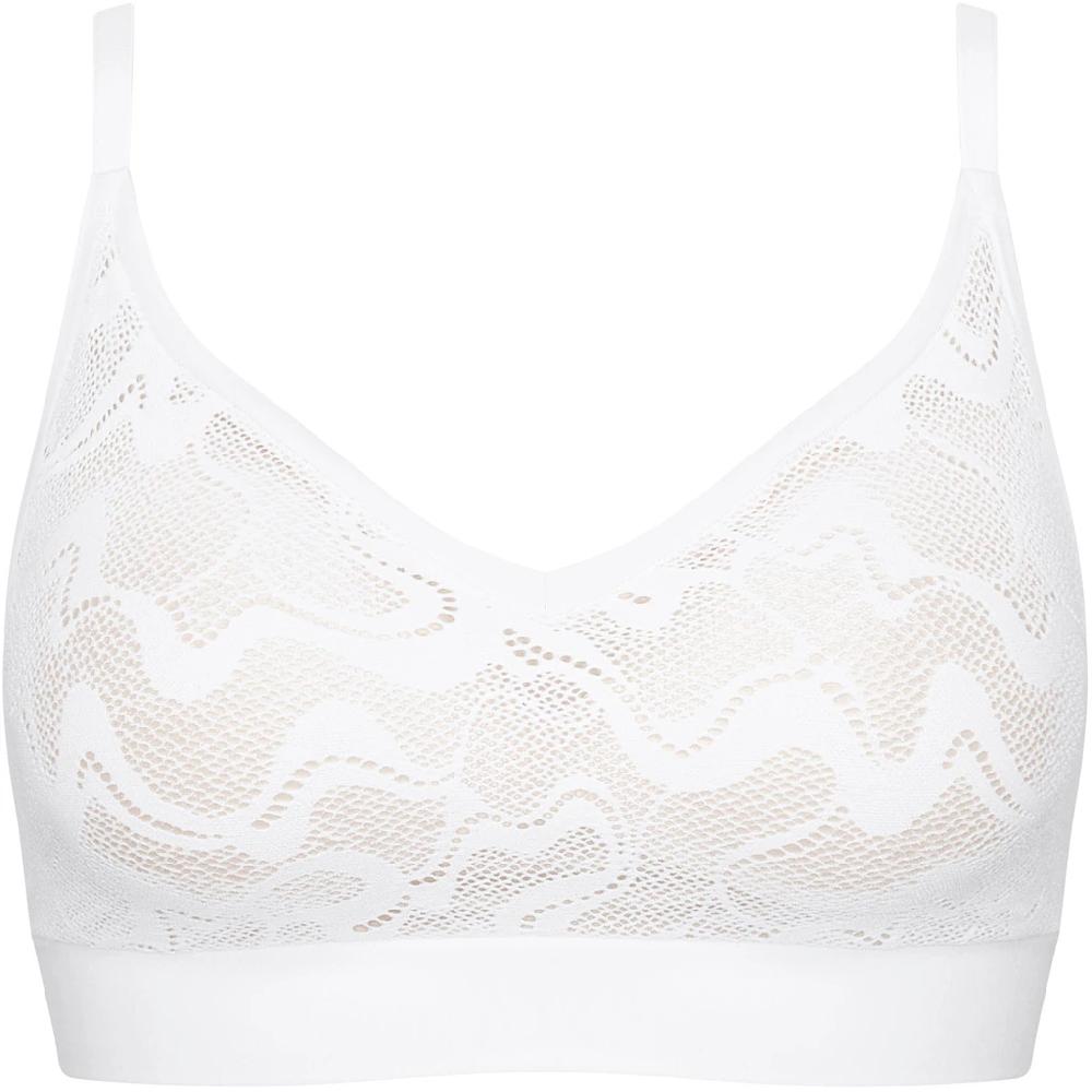 Sloggi Schalen-BH »GO Allround Lace P« Top Mit V-Ausschnitt One Size XS-L Jacquard-Spitzenmuster Kaufen