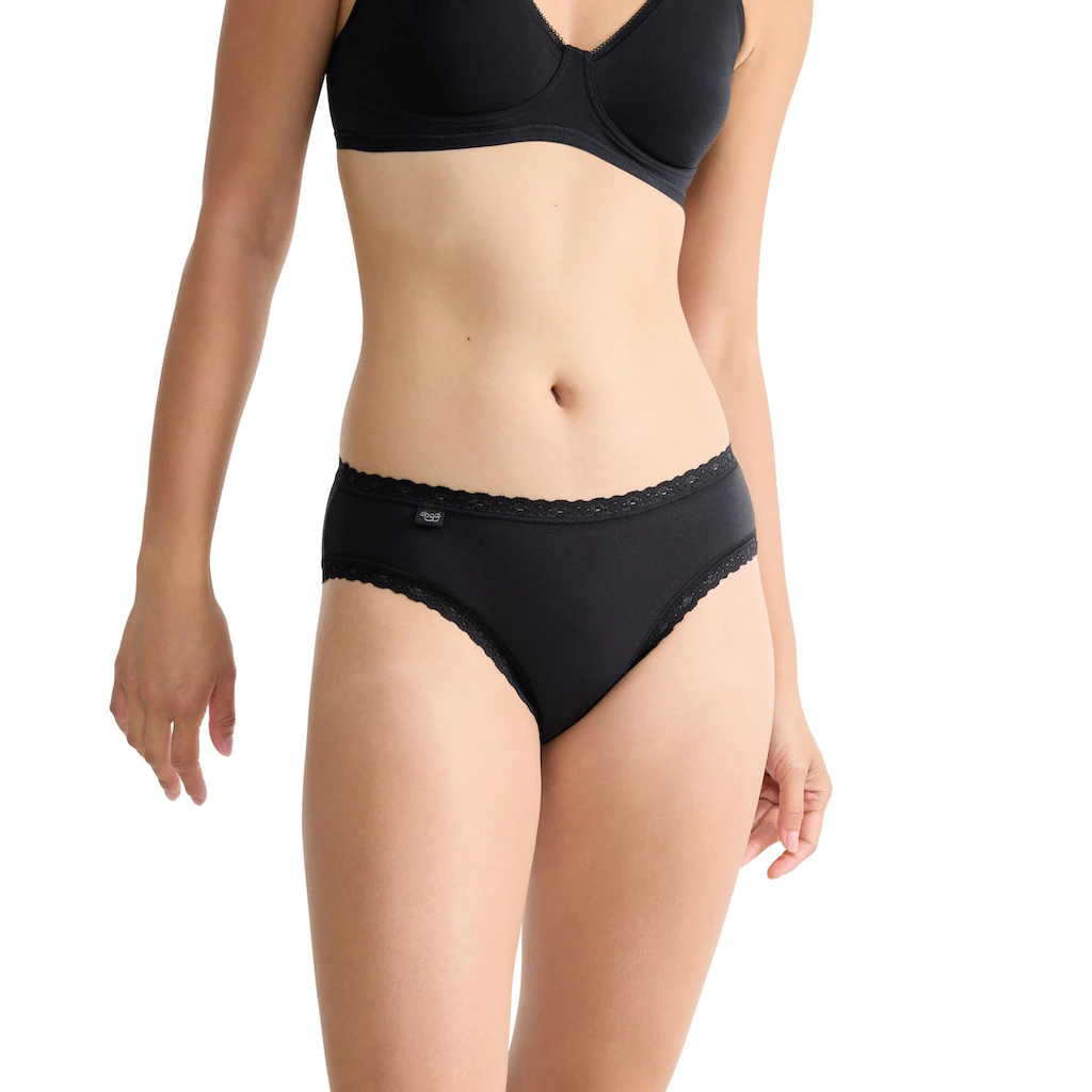 Sloggi Slip »24/7 Cotton Lace Hipster C3P« (3 St. 3er Pack) Mit Zarter Spitze Und Hohem Baumwollanteil Online Bestellen