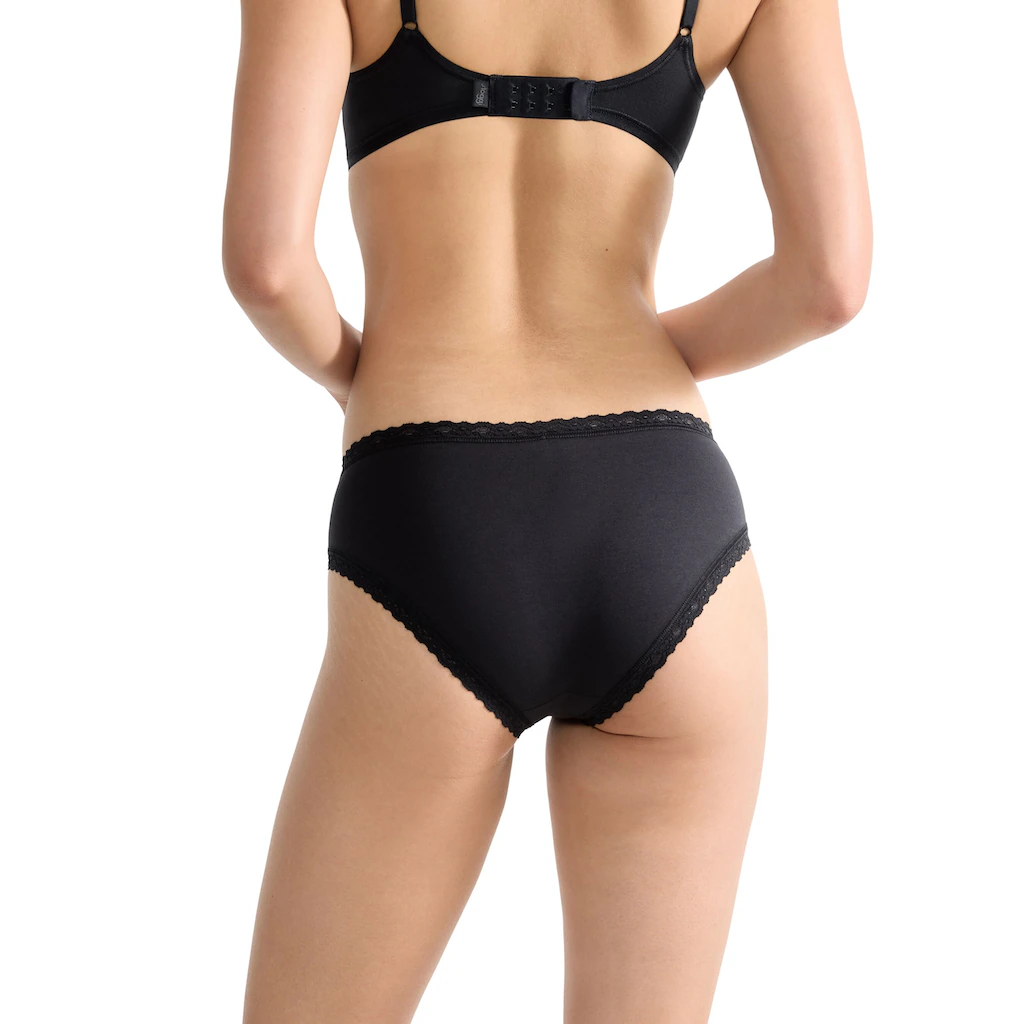 Sloggi Slip »24/7 Cotton Lace Hipster C3P« (3 St. 3er Pack) Mit Zarter Spitze Und Hohem Baumwollanteil Online Bestellen