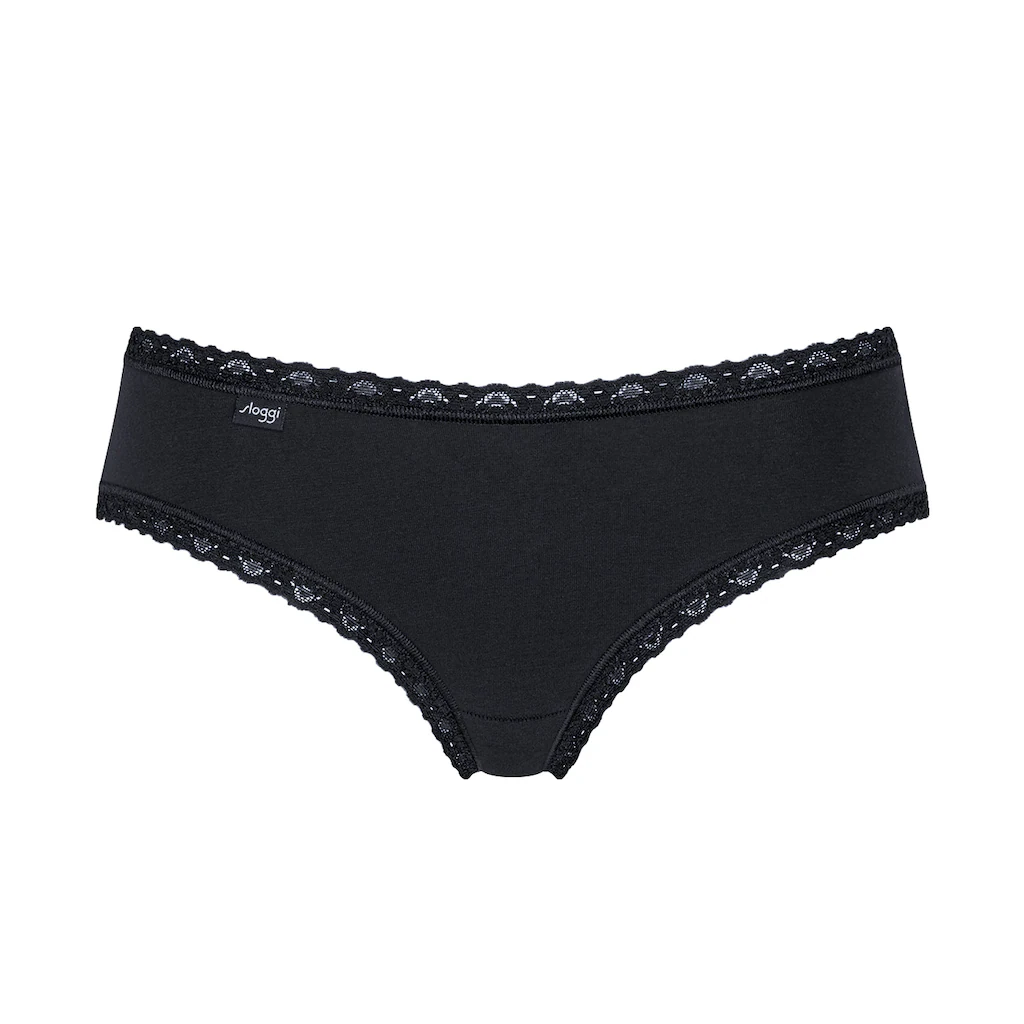 Sloggi Slip »24/7 Weekend Hipster C3P« (Packung 3 St. 3er Pack) Mit Flachen Spitzen-Kanten ▷ Für