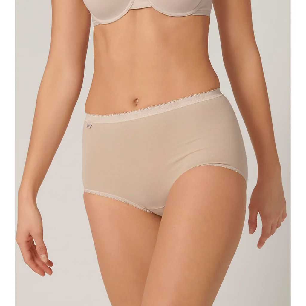 Sloggi Slip »Basic+ Maxi 4P« (4er Pack) Perfekter Sitz ▷ Für