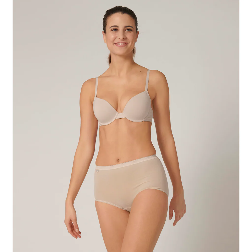 Sloggi Slip »Basic+ Maxi 4P« (4er Pack) Perfekter Sitz ▷ Für