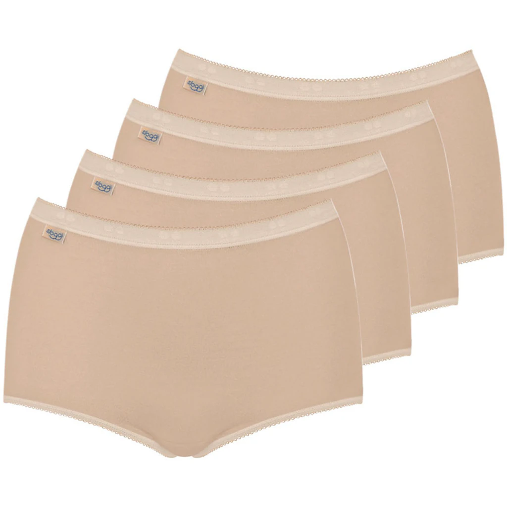 Sloggi Slip »Basic+ Maxi 4P« (4er Pack) Perfekter Sitz ▷ Für