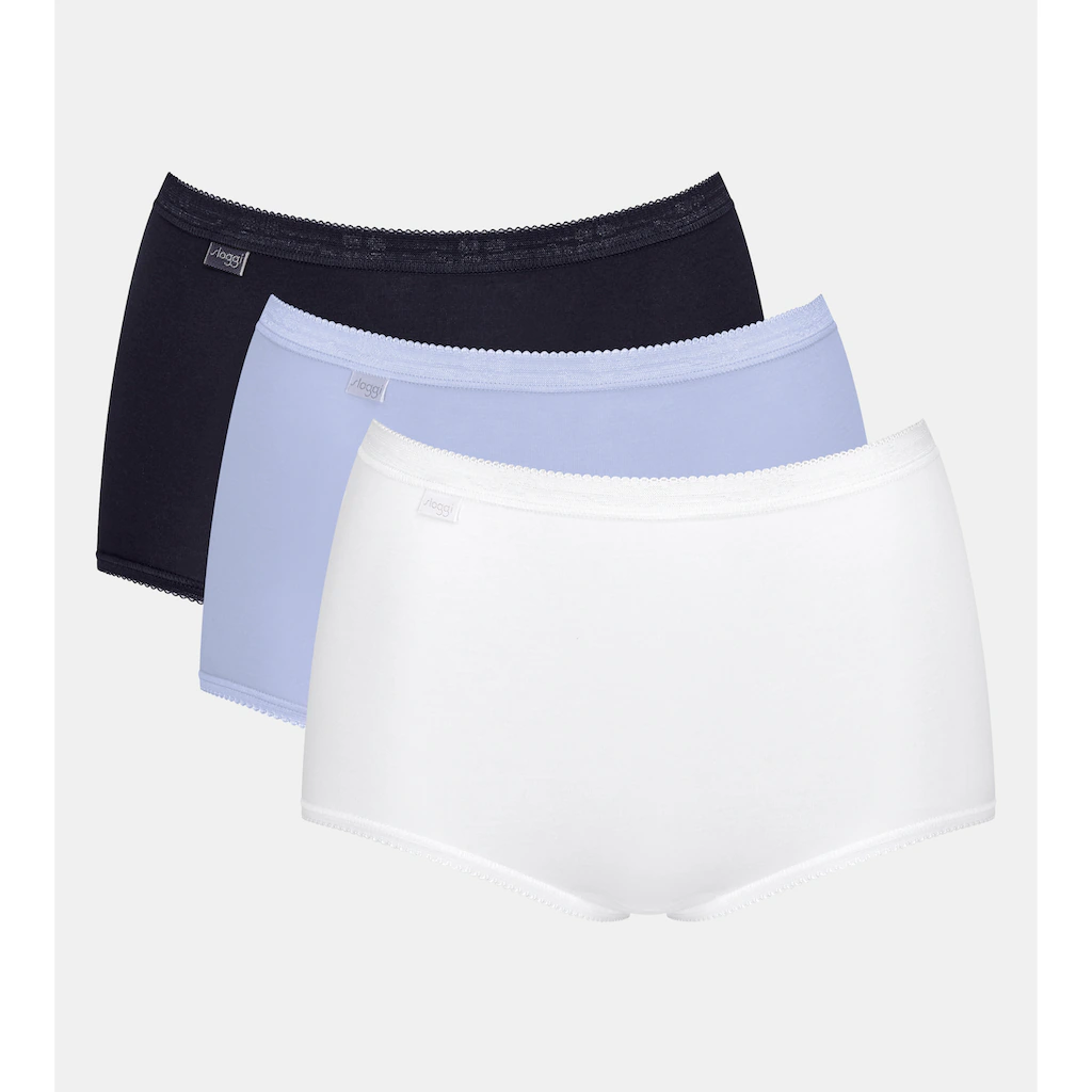 Sloggi Slip »Basic+ Maxi C3P« (3 St. 3er Pack) Perfekter Sitz ▷ Für