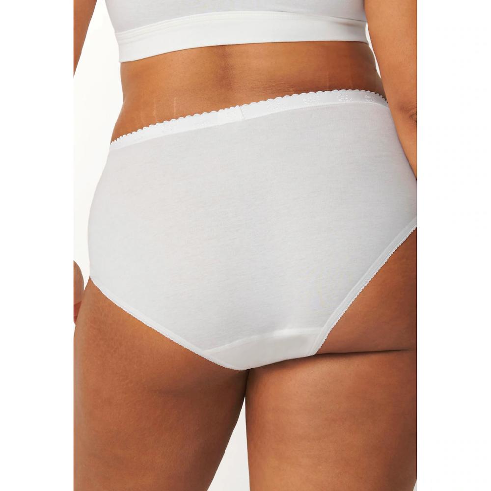 Sloggi Slip »Chic Midi 4P« (4 St. 4er Pack) Mit Elastischen Spitzeneinsätzen Kaufen