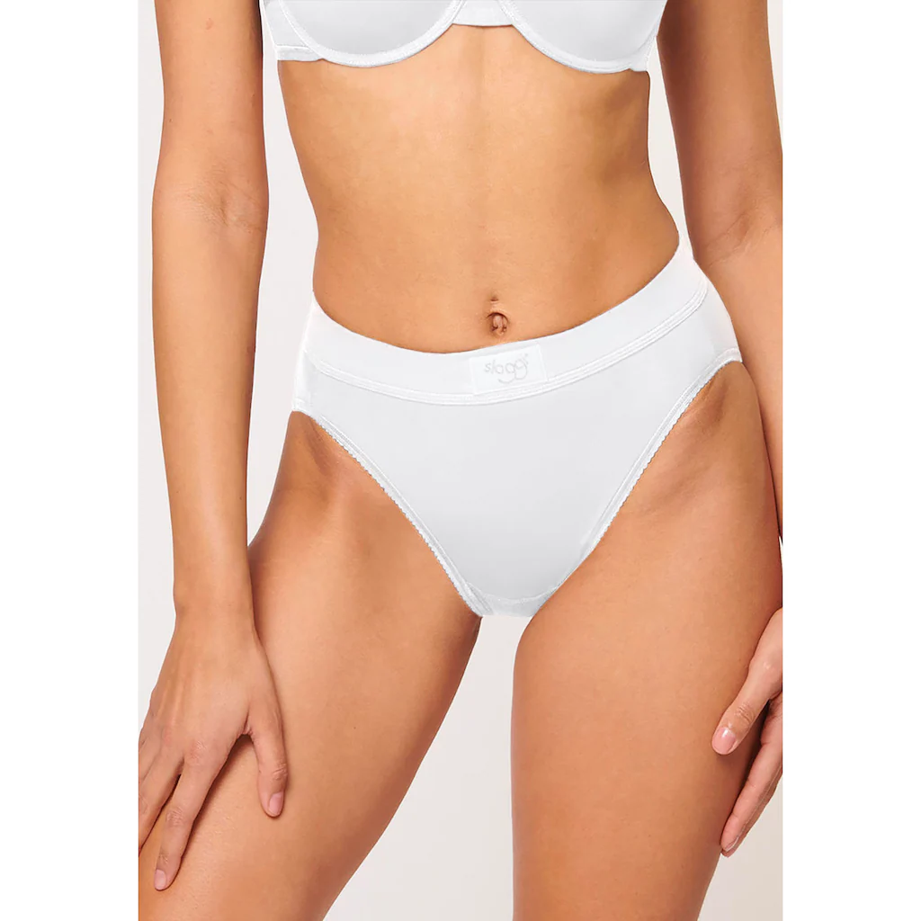 Sloggi Slip »Double Comfort Tai 2P« (Packung 2 St. 2er Pack) Doppellagiges Taillenband Online Bestellen