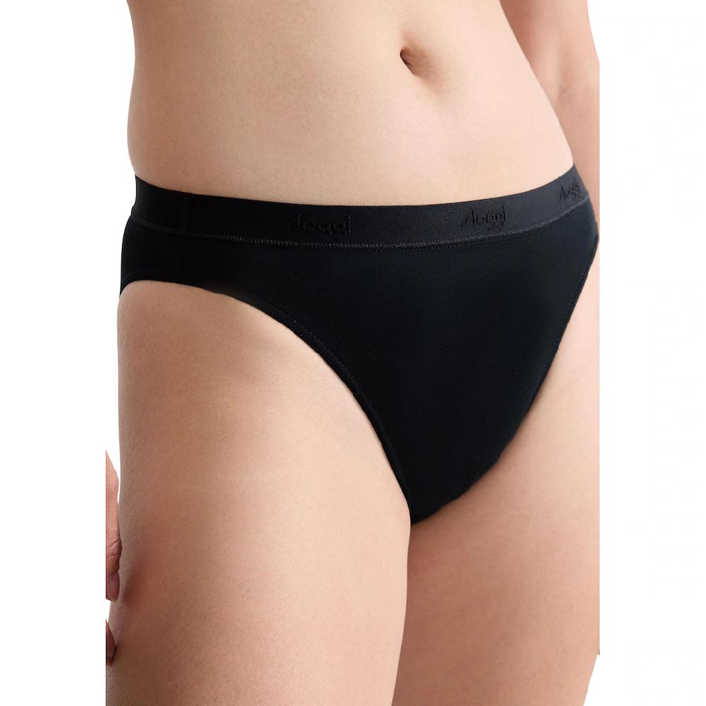 Sloggi Slip »GO Casual High Leg 2P« (Packung 2 St. 2er Pack) Weiche Und Atmungsaktive Baumwollqualität Online Kaufen