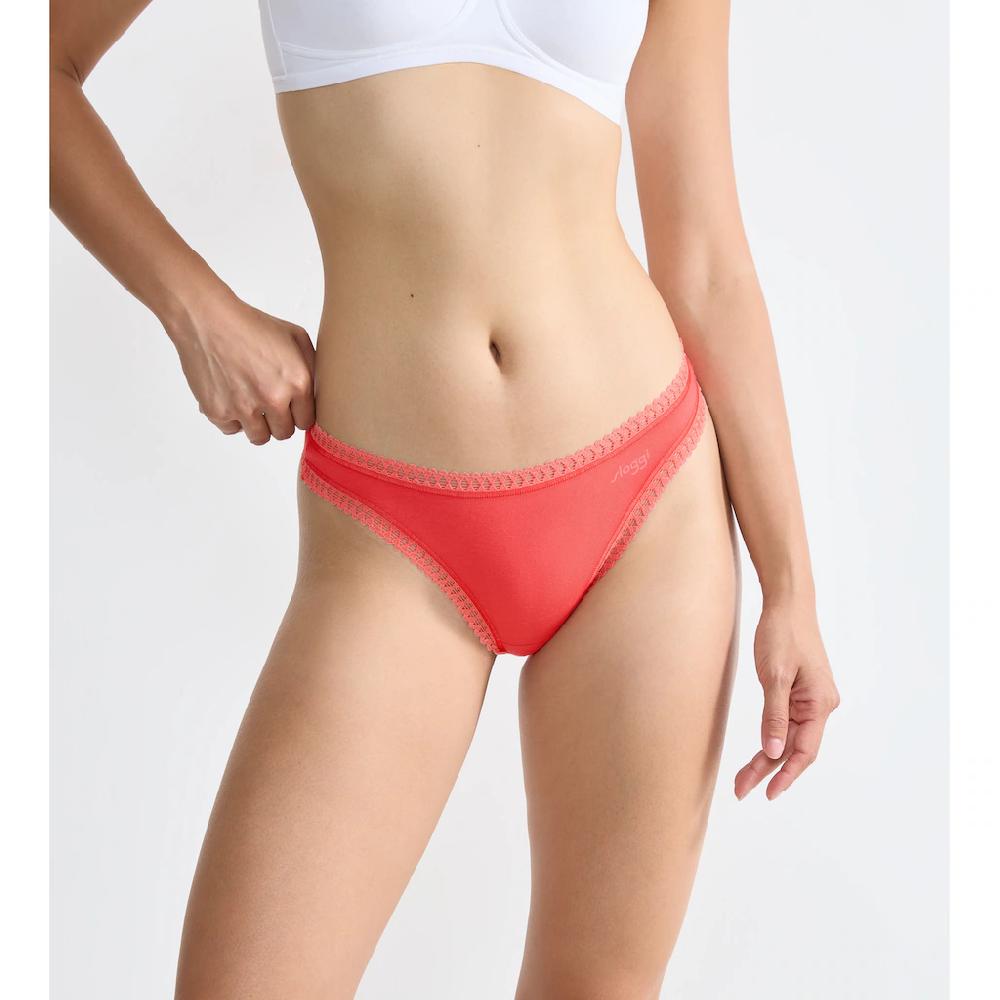 Sloggi Slip »GO Crush String C3P« (3er Pack) Spitzendetails Bestellen