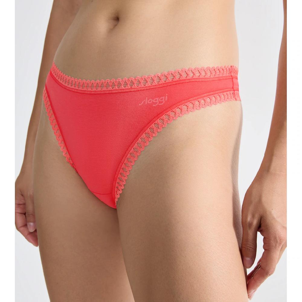 Sloggi Slip »GO Crush String C3P« (3er Pack) Spitzendetails Bestellen