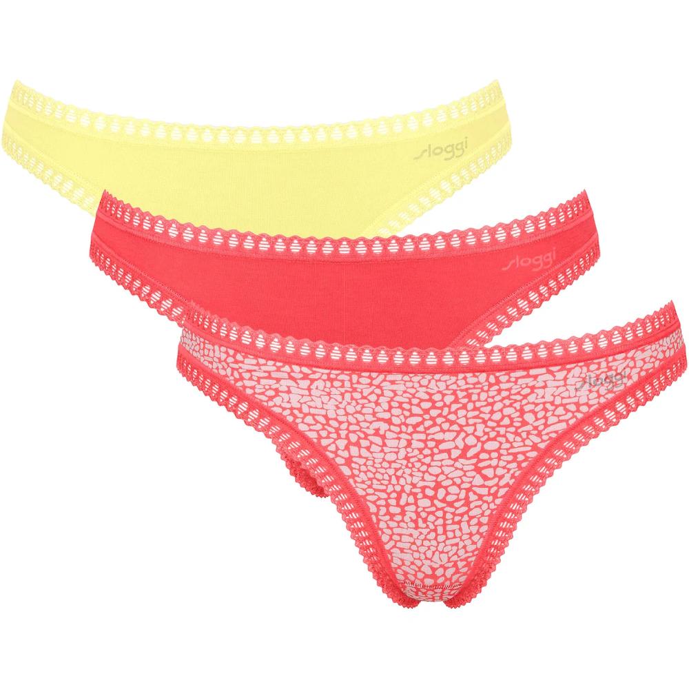 sloggi Slip »GO Crush String C3P« (3er Pack) Spitzendetails bestellen