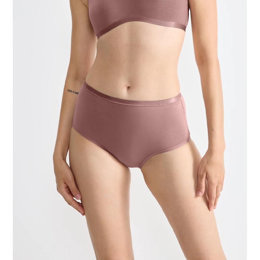 Sloggi Slip »GO Daily Cotton Highwaist 3P« (3 St. 3er Pack) Glanzeffekt Details Online Bestellen