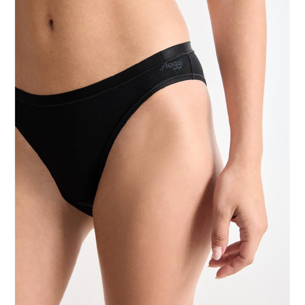 Sloggi Slip »GO Daily Cotton Mini 3P« (3 St. 3er Pack) Glanzeffekt Details ▷ Für