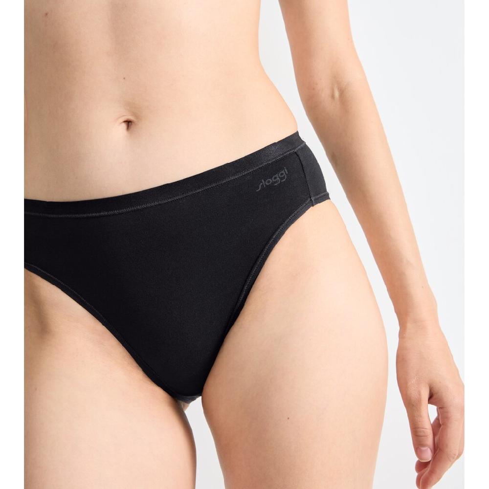 Sloggi Slip »GO Daily Cotton Tai 3P« (3 St. 3er Pack) Glanzeffekt Details Online Bestellen