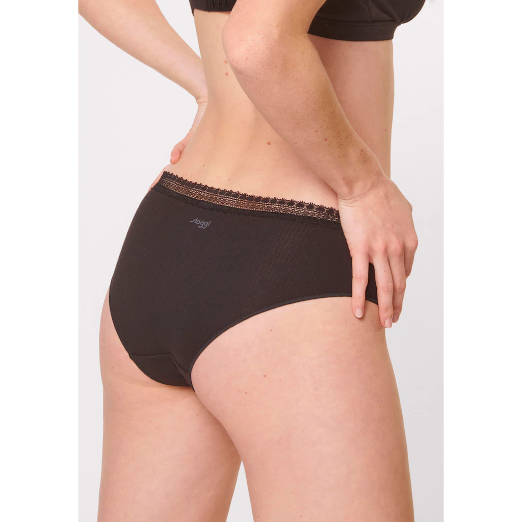Sloggi Slip »GO Ribbed R Hipster C2P« (2er Pack) Rippstruktur ▷ Für