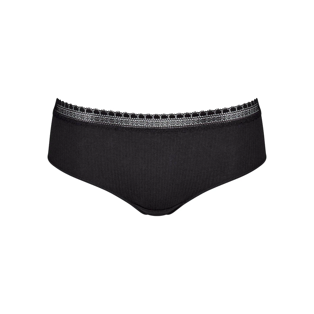 Sloggi Slip »GO Ribbed R Hipster C2P« (Packung 2 St. 2er Pack) Weiche Rippware Mit Spitzenbesatz Bestellen