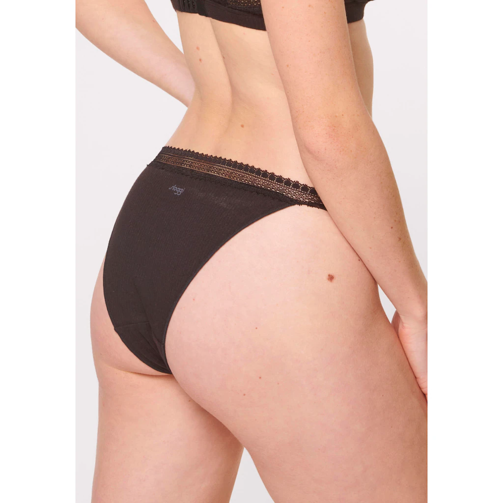 Sloggi Slip »GO Ribbed R Tanga C2P« (2er Pack) Rippstruktur ▷ Für