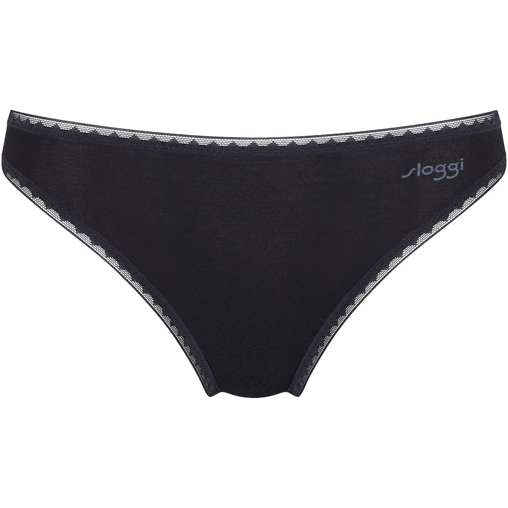Sloggi Slip »GO Tai C2P« (2 St. 2er Pack) Zarte Spitzendetails Kaufen