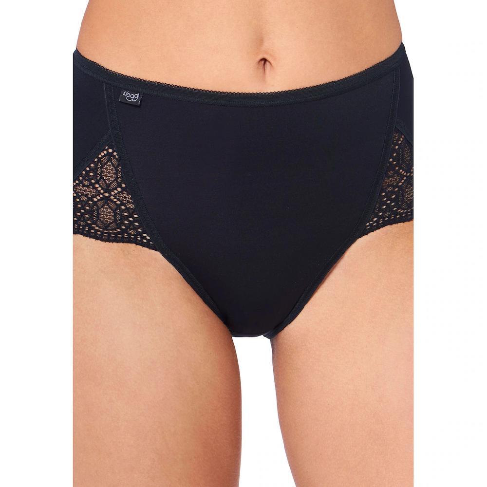 Sloggi Slip »Pure Sense Luxe Maxi C2P« (2er Pack) Spitzendetails Bestellen