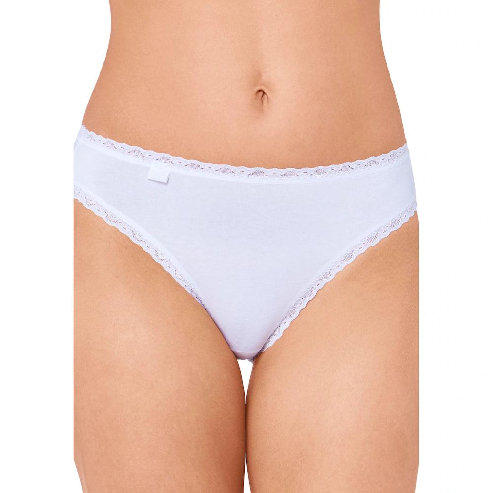 Sloggi Taillenslip »24/7 Cotton Lace Tai C3P« (3er Pack) Feines Spitzenbündchen Flache Nähte Online Kaufen