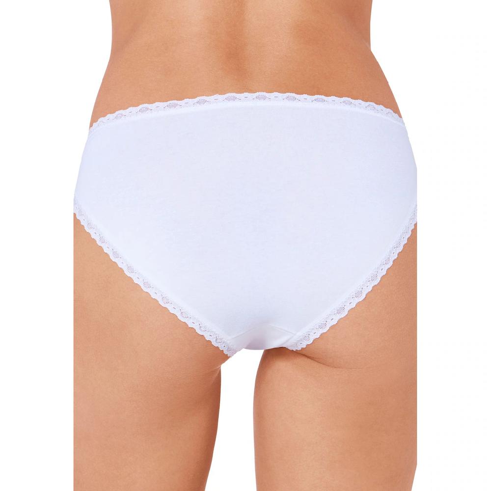 Sloggi Taillenslip »24/7 Cotton Lace Tai C3P« (3er Pack) Feines Spitzenbündchen Flache Nähte Online Kaufen