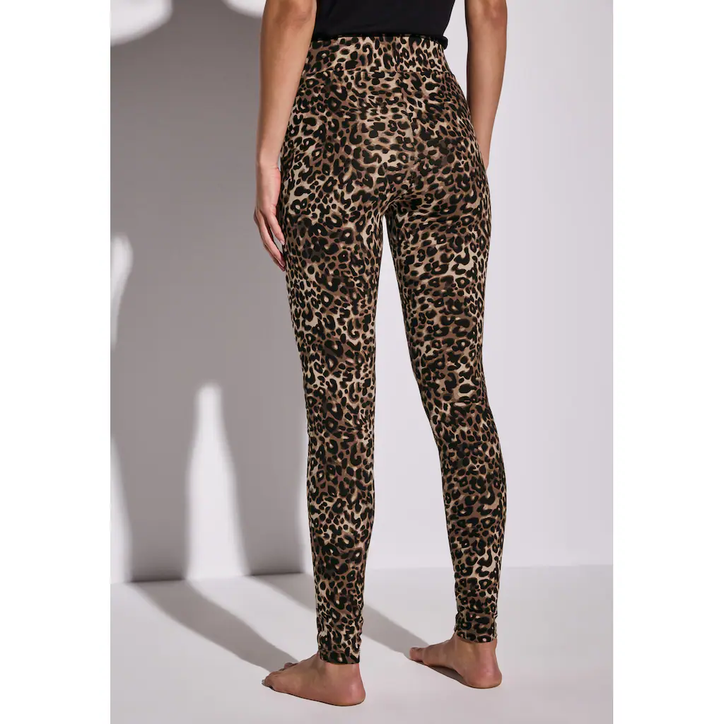 STREET ONE Leggings Aus Baumwolle Mit Stretchanteil