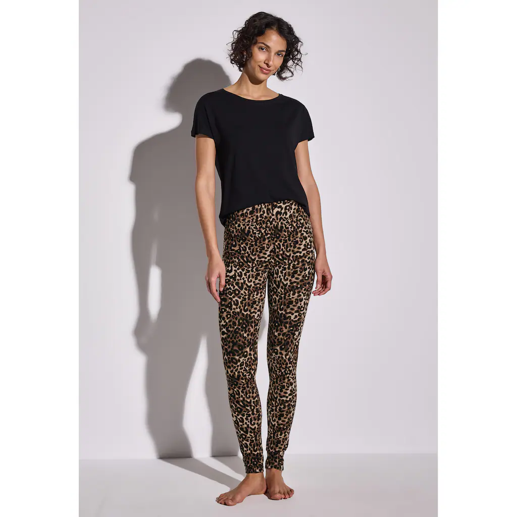 STREET ONE Leggings Aus Baumwolle Mit Stretchanteil