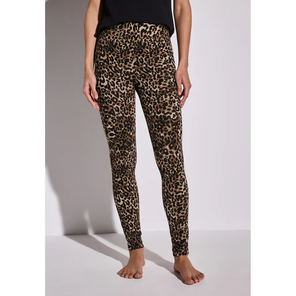 STREET ONE Leggings aus Baumwolle mit Stretchanteil