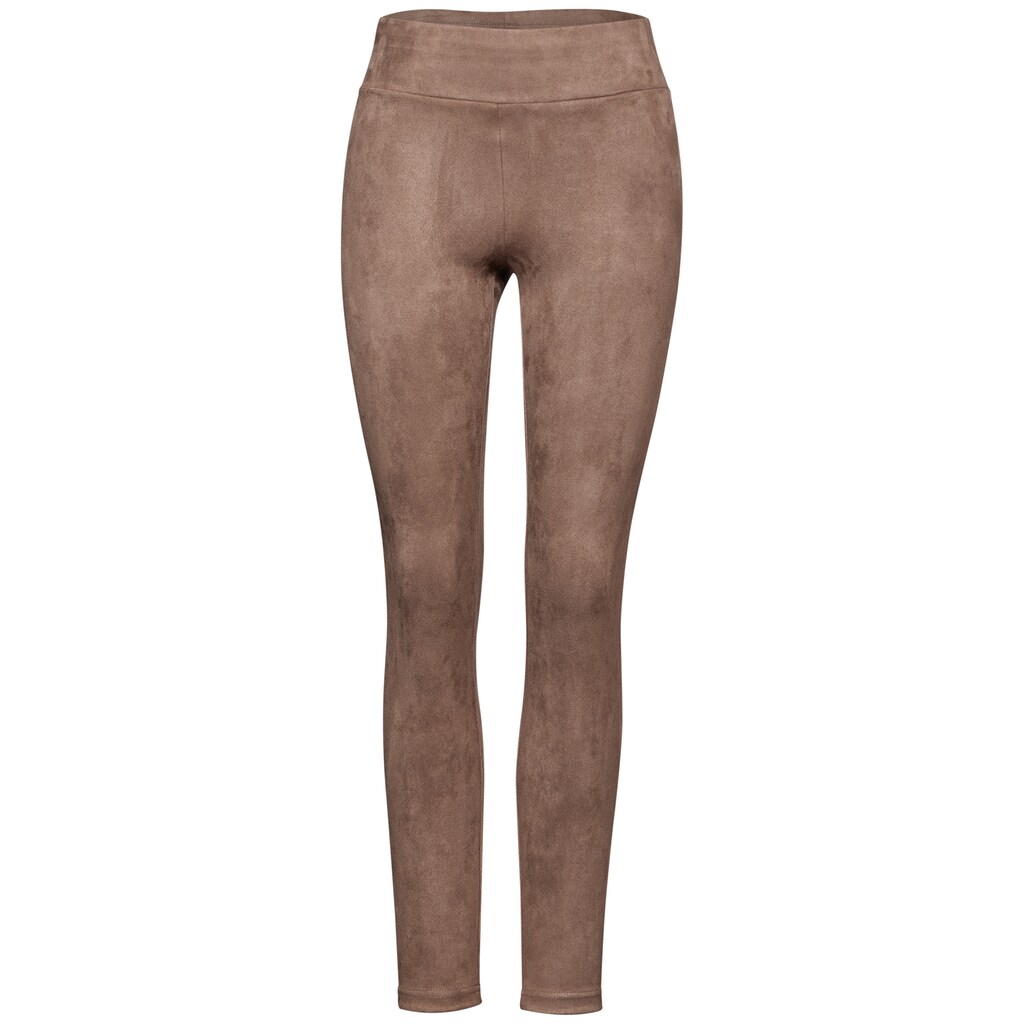 STREET ONE Leggings Mit Elastikbund