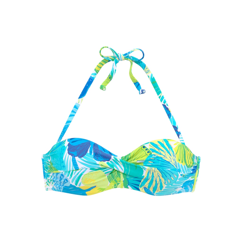 Sunseeker Bügel-Bandeau-Bikini-Top Mit Schmetterling-Design ▷ Für