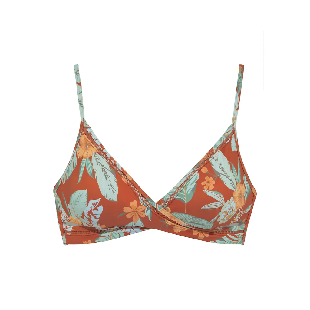 Sunseeker Triangel-Bikini-Top »Suva« Mit Mesh-Einsatz Und Wickeloptik Online Bestellen