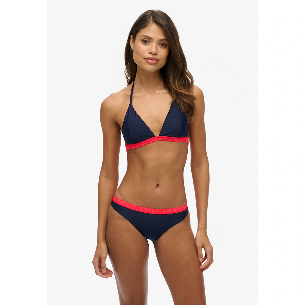Superdry Triangel-Bikini-Top »TRIANGLE ELASTIC BIKINI TOP«