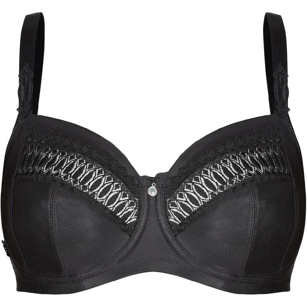 Susa Bügelloser BH »SANTORIN« Hochwertige Schweizer Tüllstickerei Motiv An Vorderem Trägereck ▷ Für