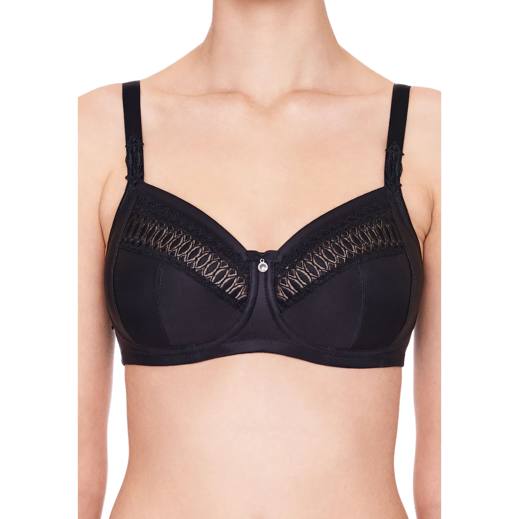 Susa Bügelloser BH »SANTORIN« hochwertige Schweizer Tüllstickerei Motiv an vorderem Trägereck ▷ für