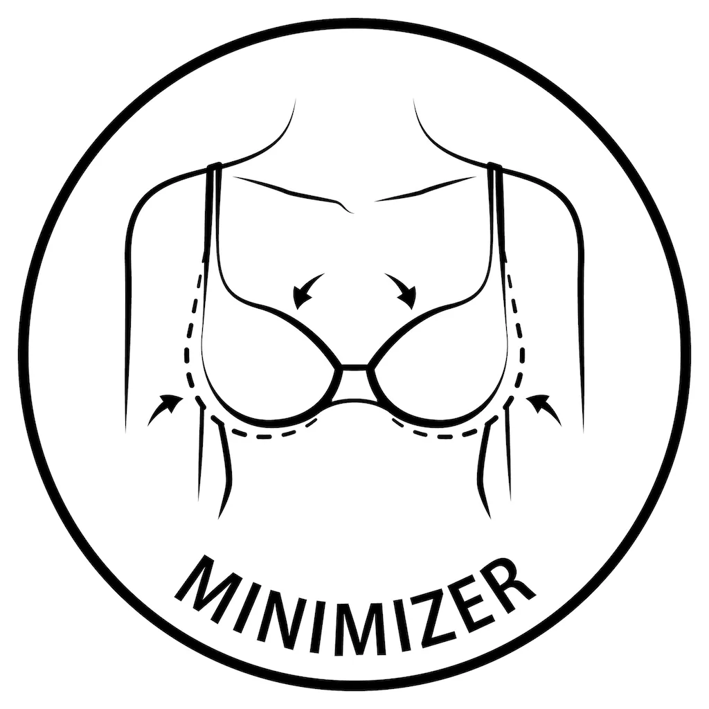 Susa Minimizer-BH Dezente Spitze Seitlich Am Cup Setzt Modische Akzent Online Bestellen