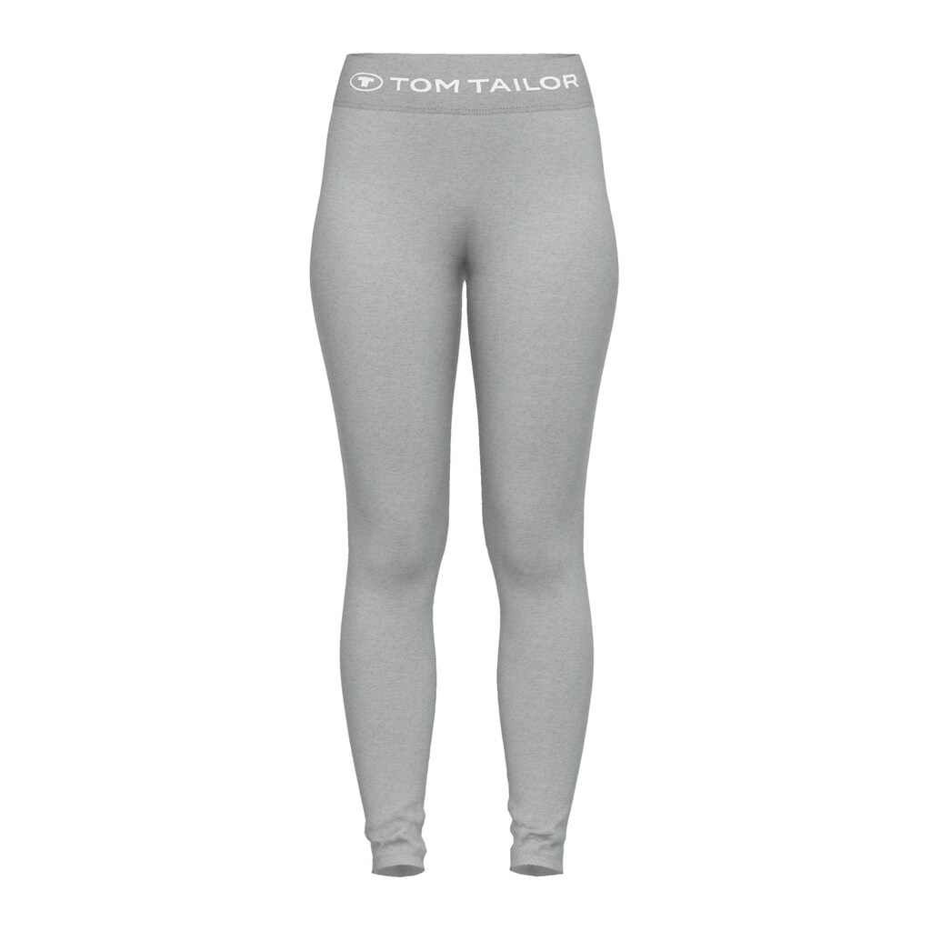 TOM TAILOR Leggings Mit Flexiblem Bunddesign