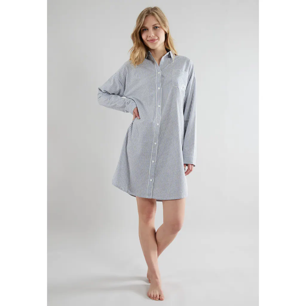 TOM TAILOR Nachthemd mit lässigem Fit und schönem Design ▷ für
