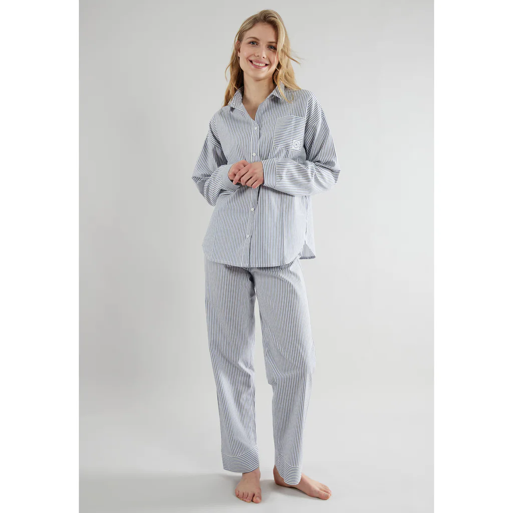 TOM TAILOR Pyjama (2 tlg.) mit klassichem Schnitt online kaufen