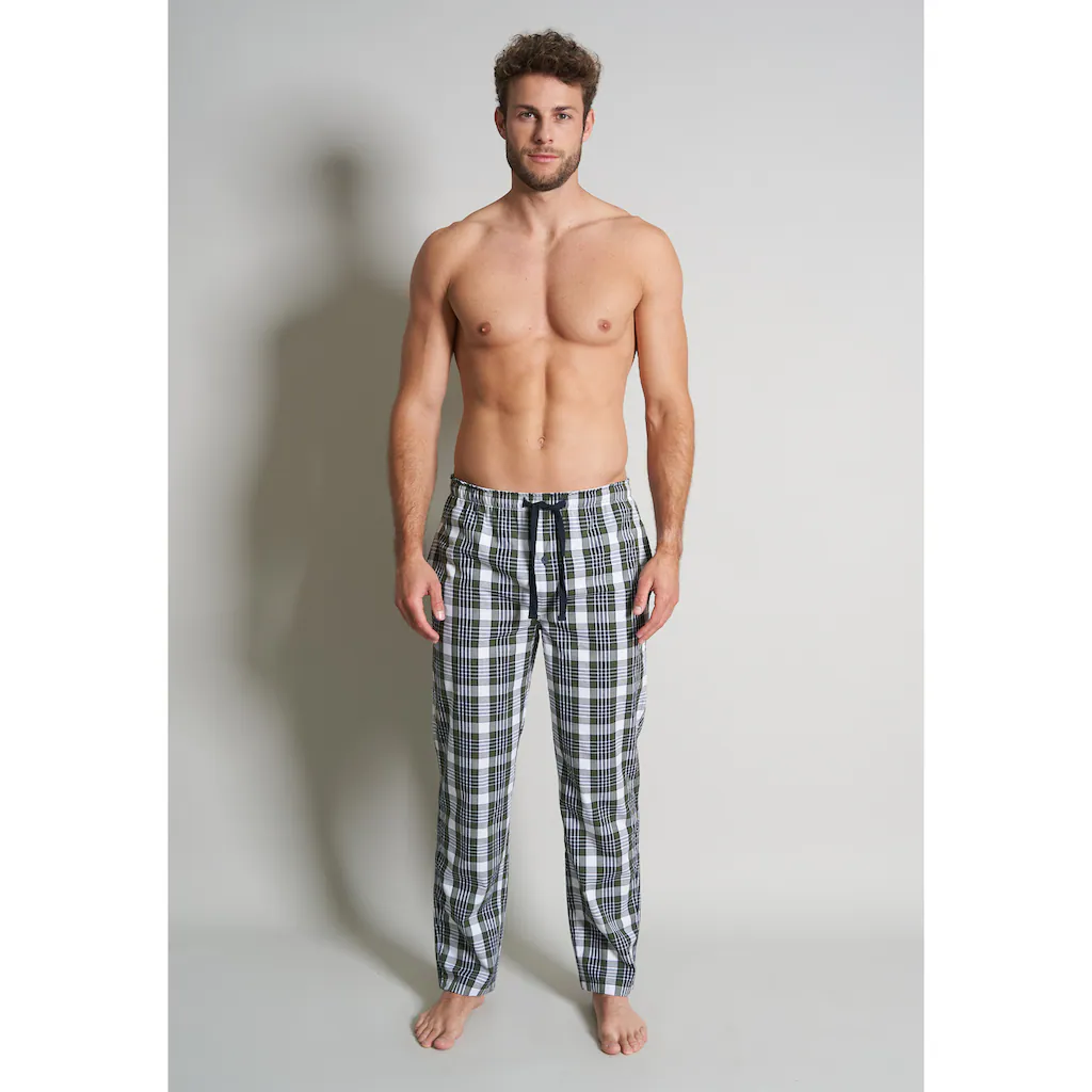 TOM TAILOR Pyjamahose »Dakota« Mit Großem Karo-Design ▷ Bestellen