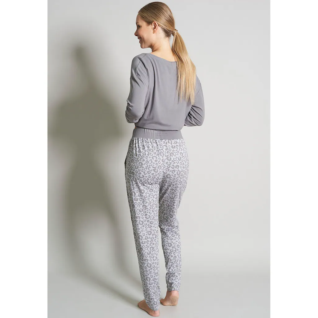 TOM TAILOR Pyjamahose Im Angesagten Leo-Print Online Kaufen