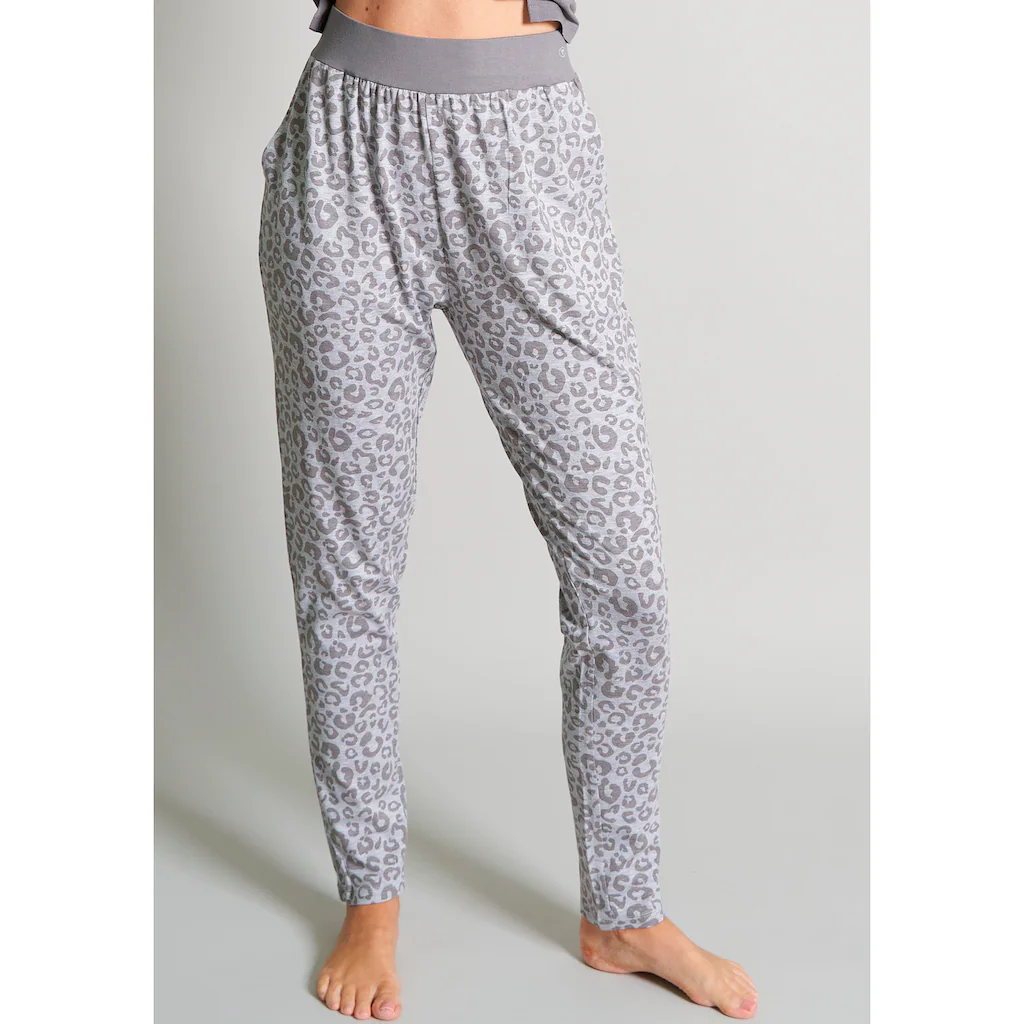 TOM TAILOR Pyjamahose im angesagten Leo-Print online kaufen