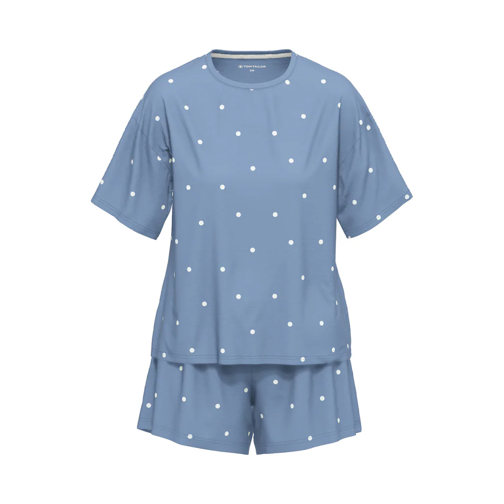 TOM TAILOR Shorty (2 Tlg.) Allover Gepunktet Bestellen