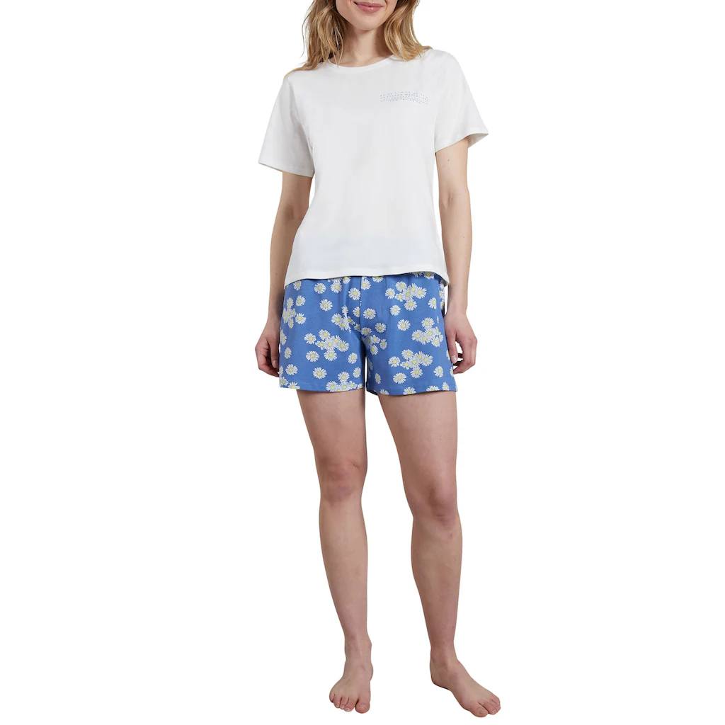 TOM TAILOR Shorty (2 tlg.) mit floralem Print auf der Hose ▷ für